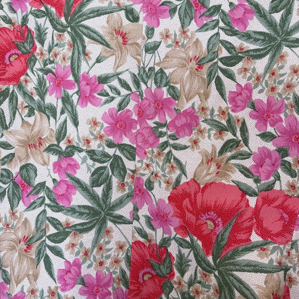 BELLE VOGUE | VTG Rare Floral Pattern Side Tie Lounge Blazer Jacket - Picture 10 of 14